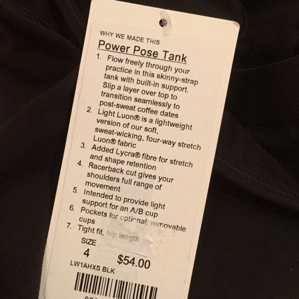 Last One-MARK DOWN-Power Pose Tank - Picture 4 of 5